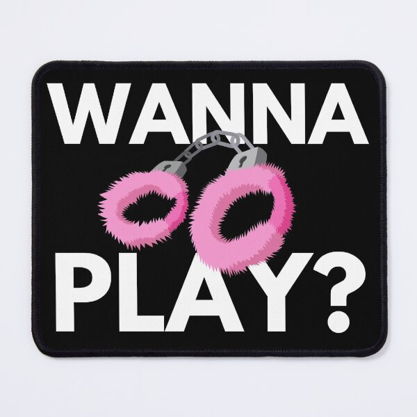 Item preview, Wanna Play? Sexy Playful Pink Furry Handcuff Bachelor Bachelorette Naughty Design designed and sold by Vibbin4Life33.
