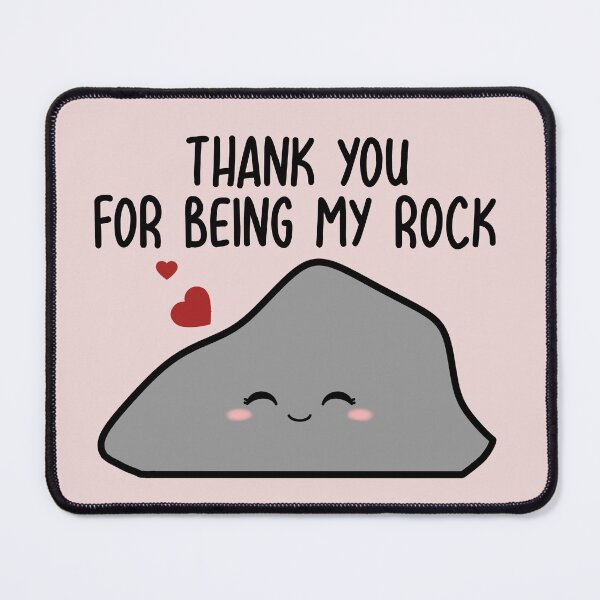 Item preview, Thank you for being my rock designed and sold by Neadoodles.