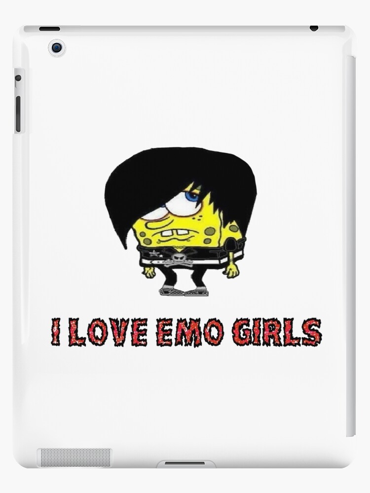 I Love Emo Girls Gifts | Greeting Card