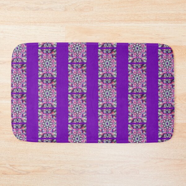 Item preview, Purple Haze Mandala Art designed and sold by ThatMandalaShop.