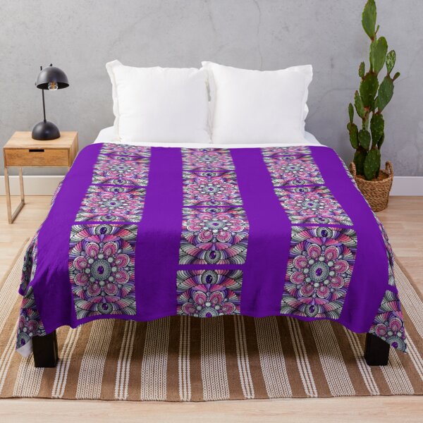 Artikelvorschau, Purple Haze Mandala Art entworfen und verkauft von ThatMandalaShop.