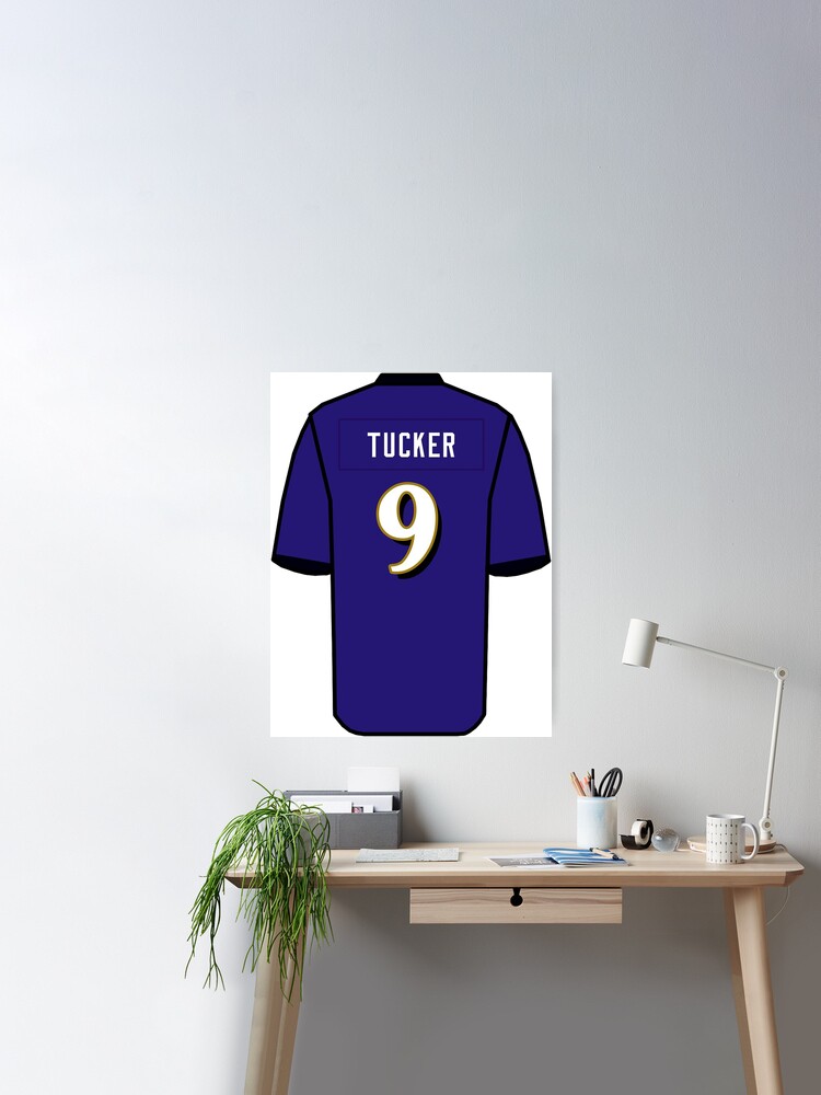 Justin Tucker Jersey Poster for Sale by DavisD99