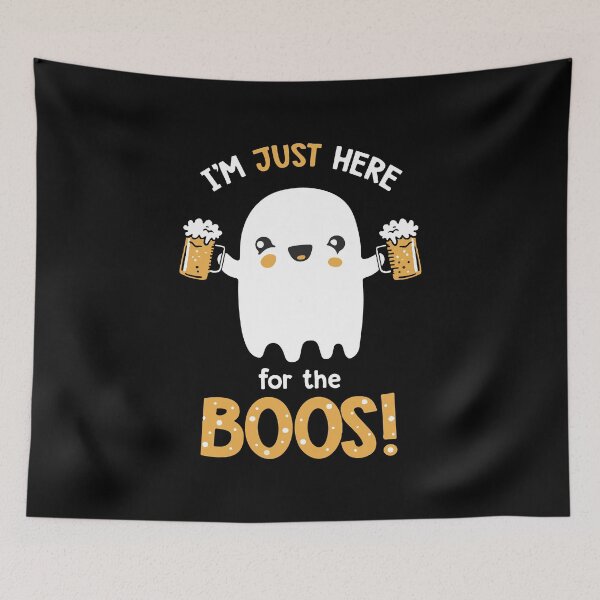 Item preview, Here For Boos designed and sold by Creativenetic.