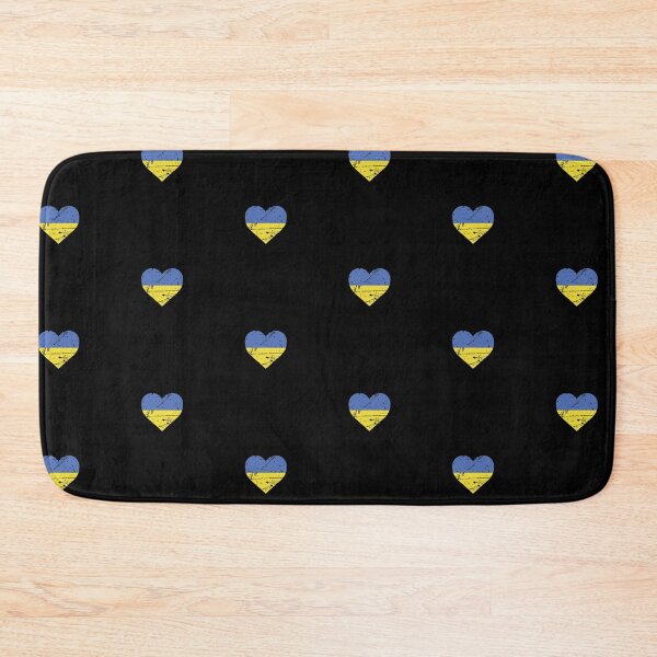 Item preview, Ukraine Heart Flag Ukrajina Patriot Fan designed and sold by SuperFreshArt.