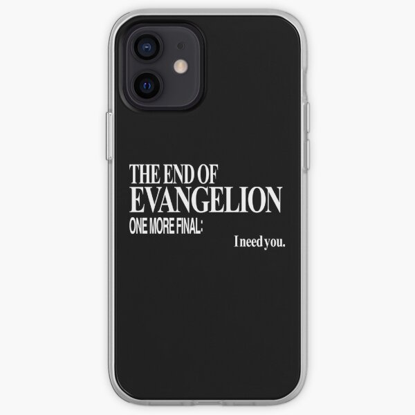 Neon Genesis Evangelion - I need you. iPhone Soft Case