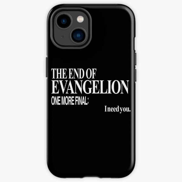 Neon Genesis Evangelion - Te necesito. Funda resistente para iPhone