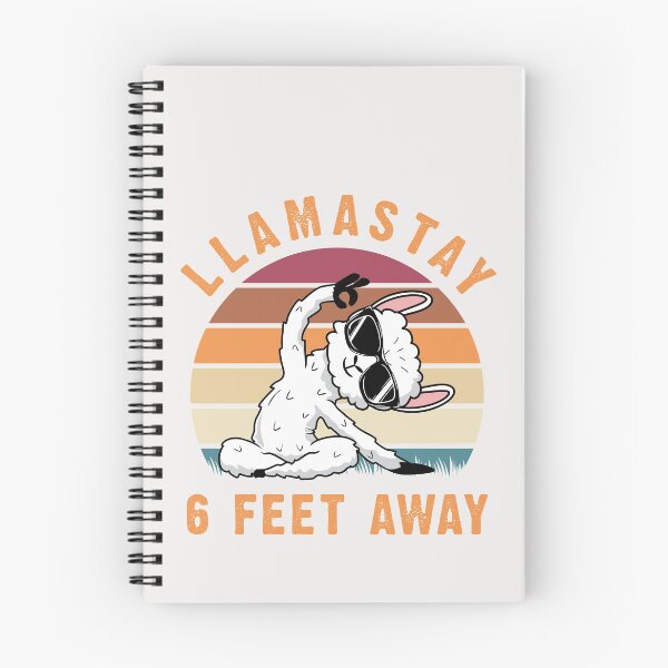 Item preview, Llamastay 6 feet away designed and sold by eiwo87.