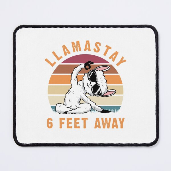 Item preview, Llamastay 6 feet away designed and sold by eiwo87.