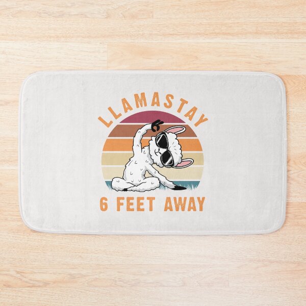 Item preview, Llamastay 6 feet away designed and sold by eiwo87.
