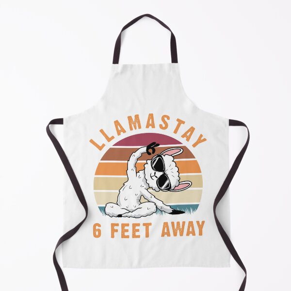 Item preview, Llamastay 6 feet away designed and sold by eiwo87.