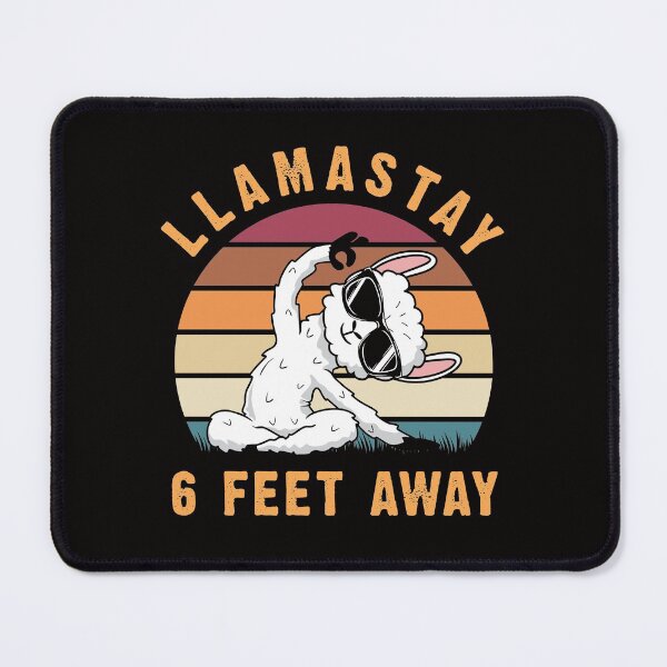 Item preview, Llamastay 6 feet away designed and sold by eiwo87.