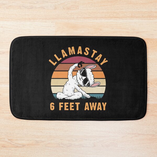 Item preview, Llamastay 6 feet away designed and sold by eiwo87.