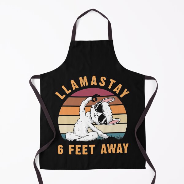 Item preview, Llamastay 6 feet away designed and sold by eiwo87.