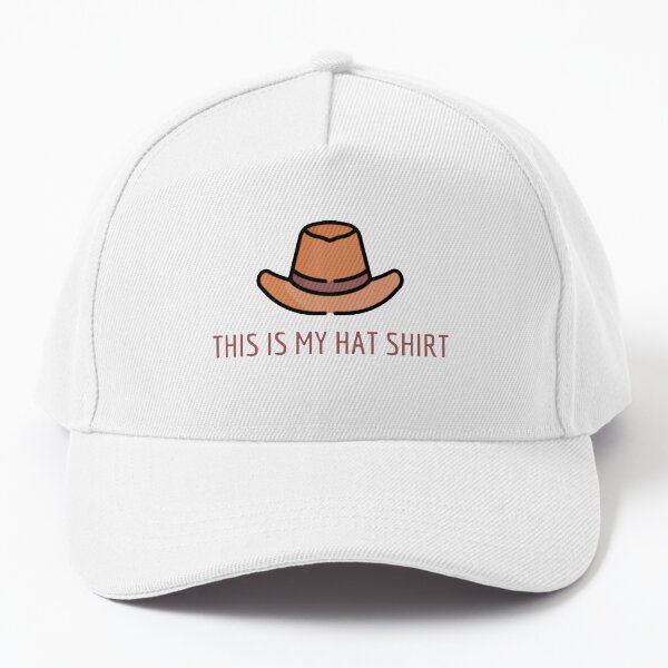 cowboy hat shirt, this is my hat shirt, national hat day Baseball Cap