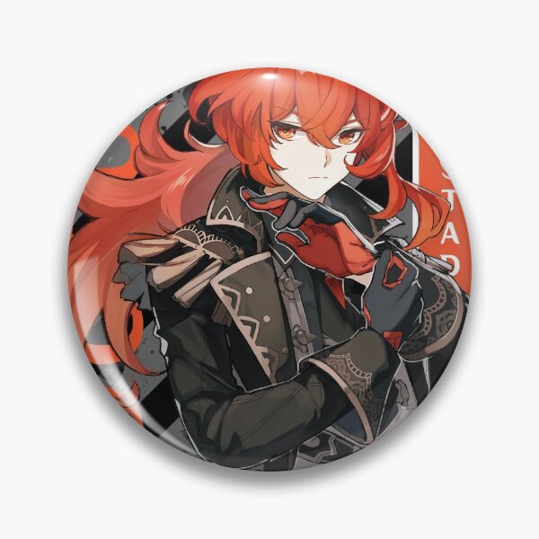 Item preview, Diluc Genshin Impact designed and sold by Shingeek.