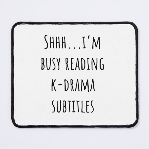 Item preview, i’m busy reading k-drama subtitles designed and sold by elvadragon.