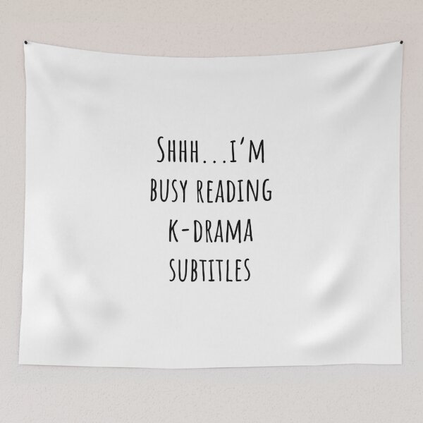 Item preview, i’m busy reading k-drama subtitles designed and sold by elvadragon.