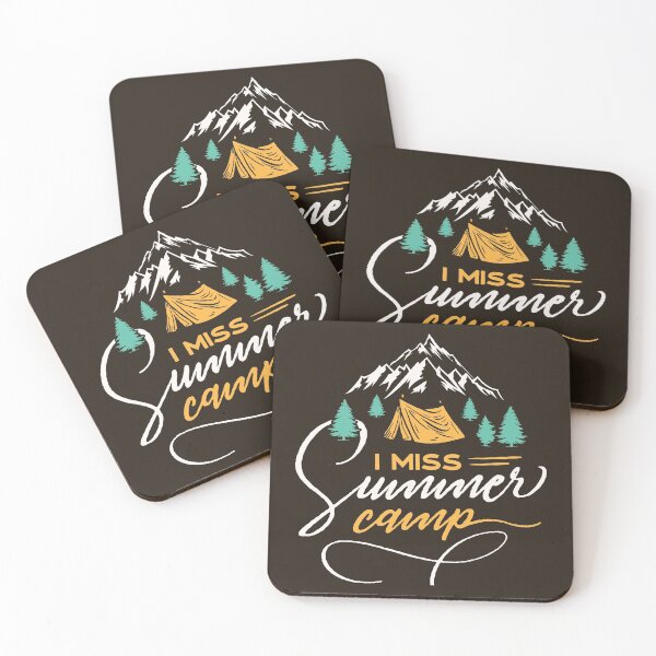 Item preview, I Miss Summer Camp Typography Camping Lover Quote Design designed and sold by winstonart.