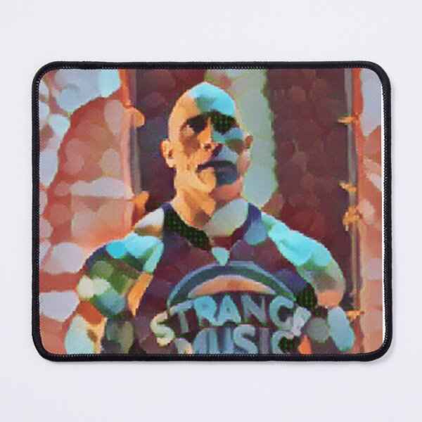 Dwayne The Rock Johnson eyebrow raise meme Mouse Pads sold by Barefoot  Praise, SKU 24433061