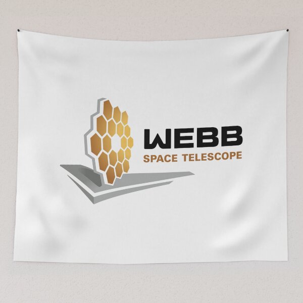 Item preview, James Webb Space Telescope Launch Team Logo designed and sold by Nikki SpaceStuffPlus.