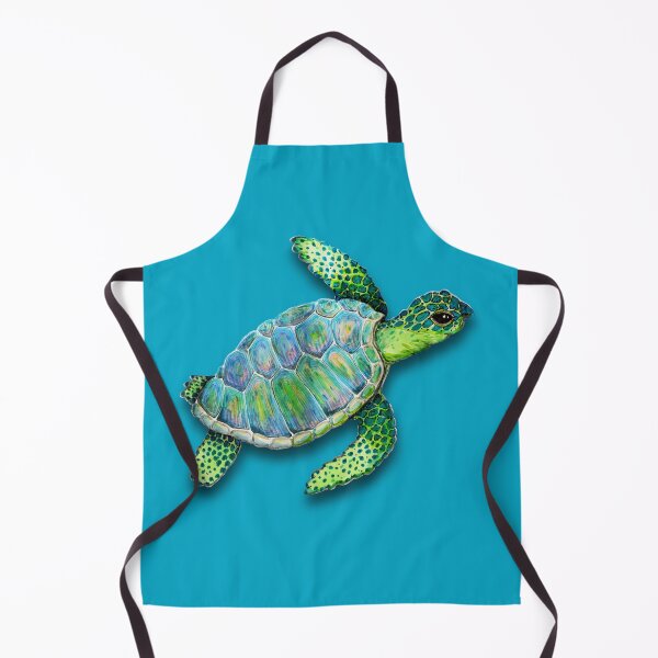 Item preview, Swimming sea turtle designed and sold by Bwiselizzy.