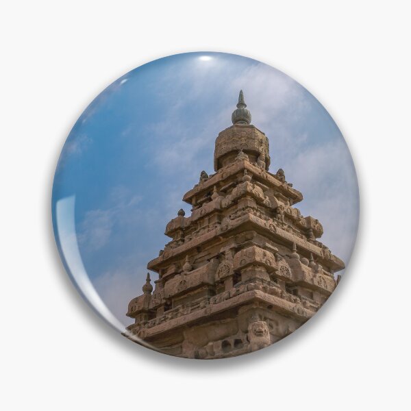Item preview, Mahabalipuram, India - Gopuram Of Pallava 8th Century Shore Temple designed and sold by Mano Chandra Dhas.