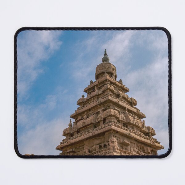 Item preview, Mahabalipuram, India - Gopuram Of Pallava 8th Century Shore Temple designed and sold by Mano Chandra Dhas.