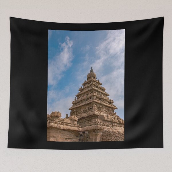 Item preview, Mahabalipuram, India - Gopuram Of Pallava 8th Century Shore Temple designed and sold by Mano Chandra Dhas.