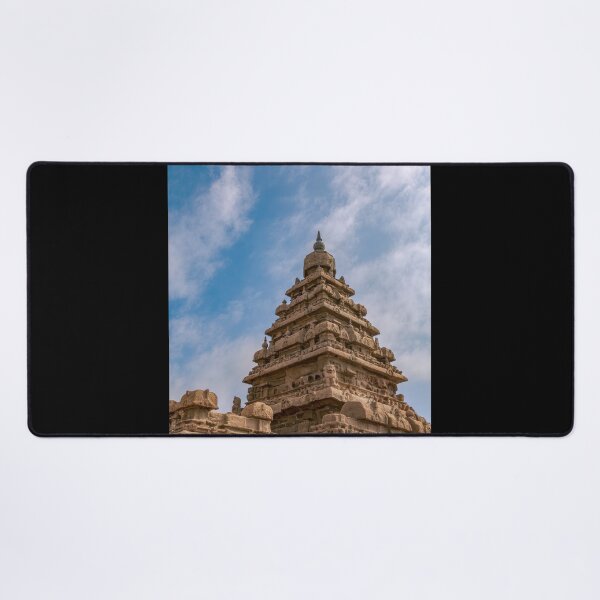Item preview, Mahabalipuram, India - Gopuram Of Pallava 8th Century Shore Temple designed and sold by Mano Chandra Dhas.