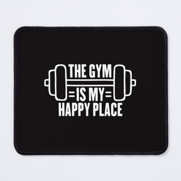 Item preview, The Gym Is My Happy Place designed and sold by AristoDesigner.
