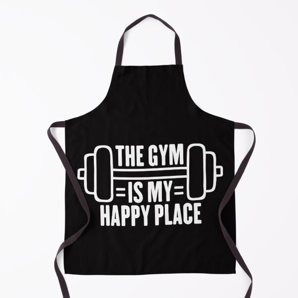 Item preview, The Gym Is My Happy Place designed and sold by AristoDesigner.