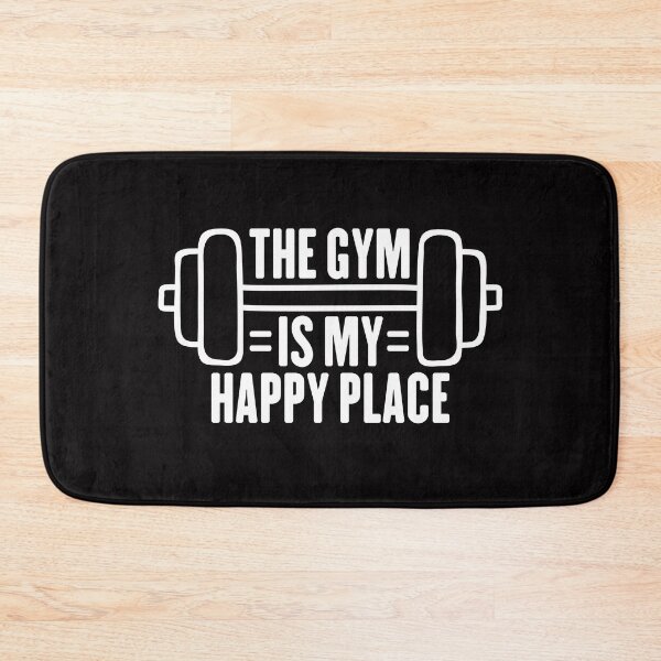 Item preview, The Gym Is My Happy Place designed and sold by AristoDesigner.