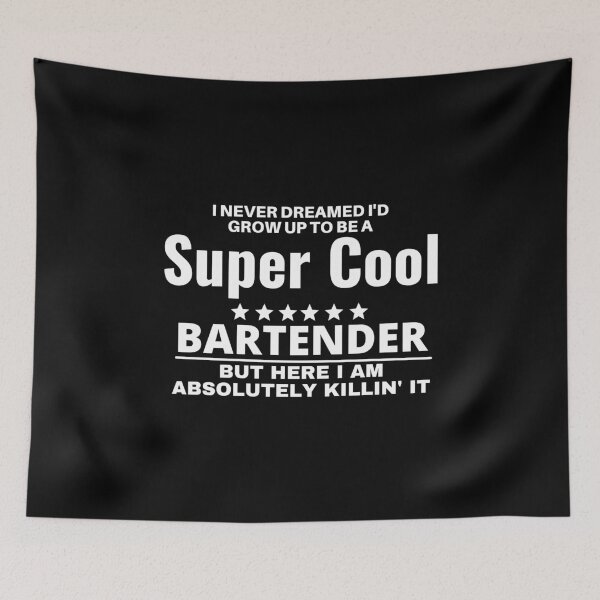 Item preview, bartender designed and sold by T-shirtgallery.