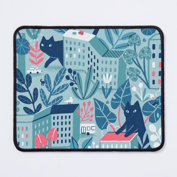 Item preview, Giant cats, plants and dormitory area. designed and sold by kostolom3000.