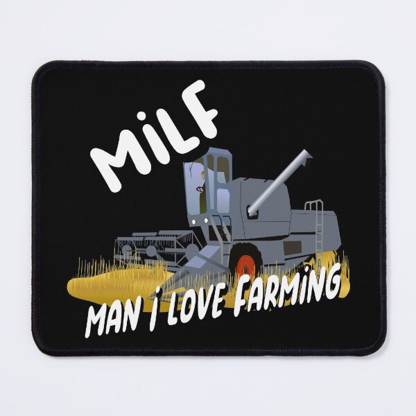 Item preview, Man I Love Farming designed and sold by printhappy4you.