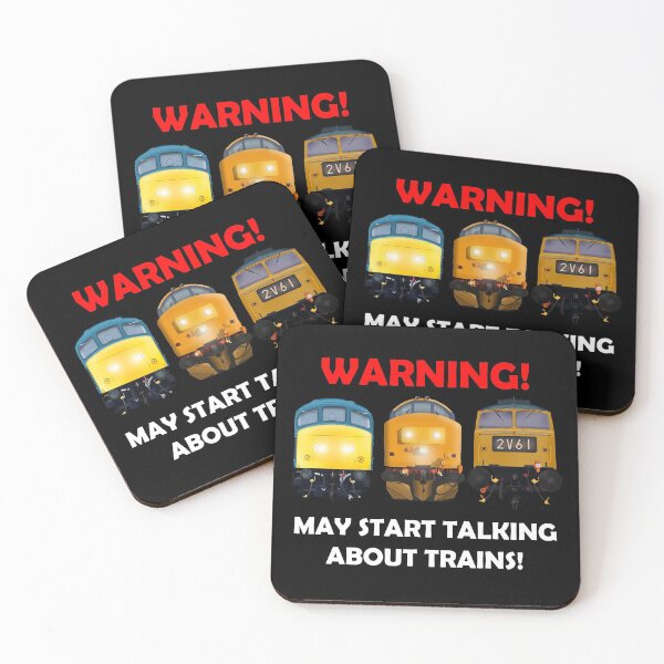 Item preview, May Start Talking About Trains! designed and sold by jameswattsart.