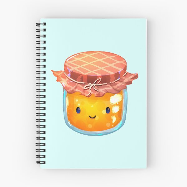 Item preview, Cute Peach Jam Jar designed and sold by GalaxyChicken.