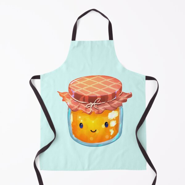 Item preview, Cute Peach Jam Jar designed and sold by GalaxyChicken.