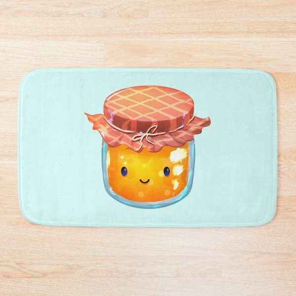 Item preview, Cute Peach Jam Jar designed and sold by GalaxyChicken.