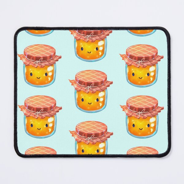 Item preview, Cute Peach Jam Jar designed and sold by GalaxyChicken.