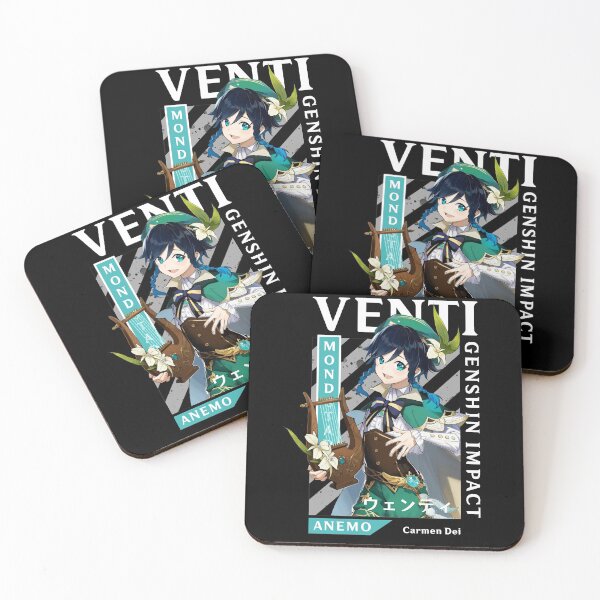 Item preview, Venti Genshin Impact designed and sold by Shingeek.