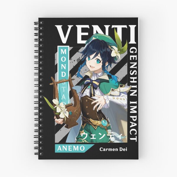 Item preview, Impacto de Venti Genshin designed and sold by Shingeek.