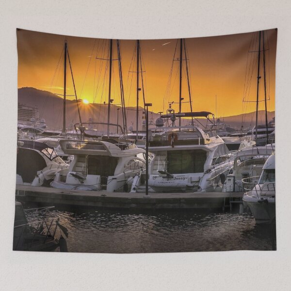 Item preview, Maine Harbor Sunset designed and sold by Twisted-Pixels.