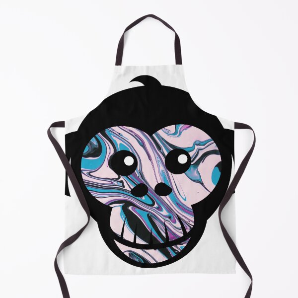 Item preview, Purple and Blue Marbled Monkey designed and sold by BuzzySpaceBee.