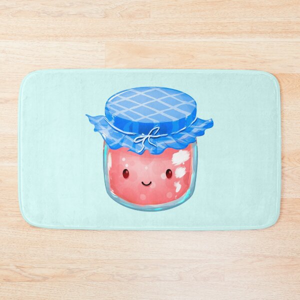 Item preview, Cute Strawberry Jam Jar designed and sold by GalaxyChicken.