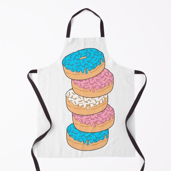 Item preview, Transgender Pride Flag Donut Stack designed and sold by MadeByBeata.