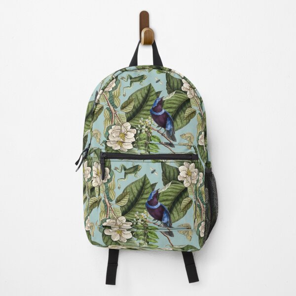 Item preview, Botanical with Cotinga Cordon-Bleu & Magnolia designed and sold by Trish Dish.