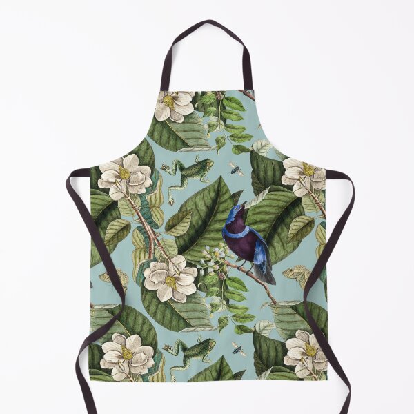 Item preview, Botanical with Cotinga Cordon-Bleu & Magnolia designed and sold by Trish Dish.