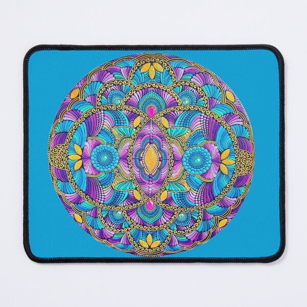 Item preview, Vesica Pisces Mandala Art designed and sold by ThatMandalaShop.
