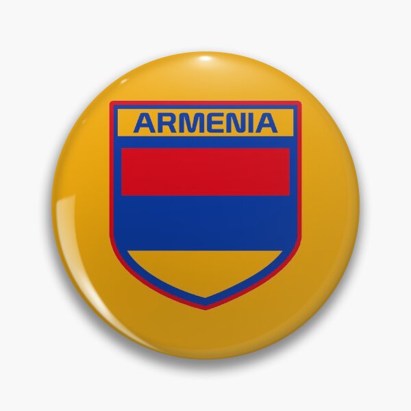 Item preview, Armenia Flag Badge designed and sold by Cestus.